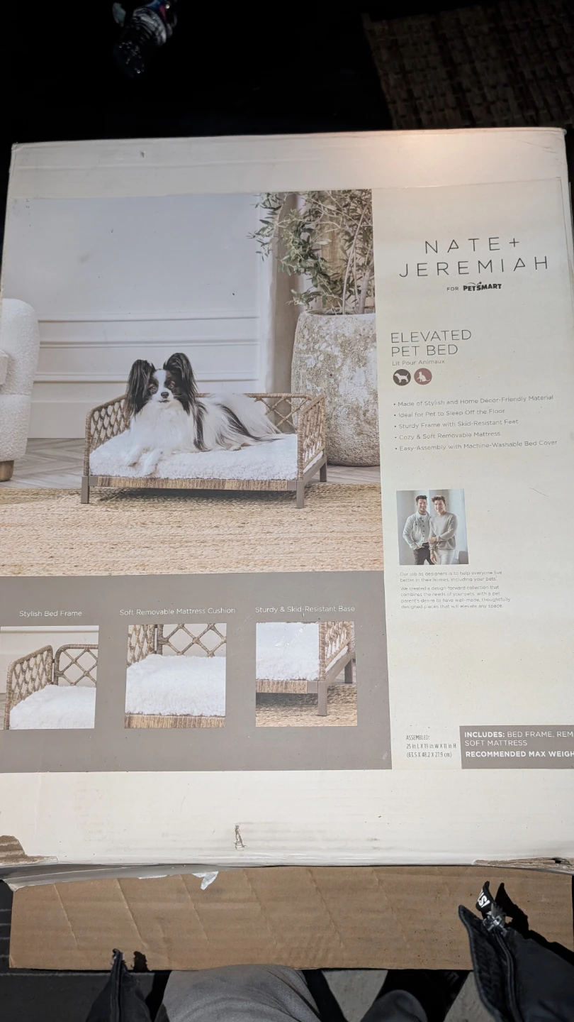 Nate + Jeremiah Elevated Pet Bed