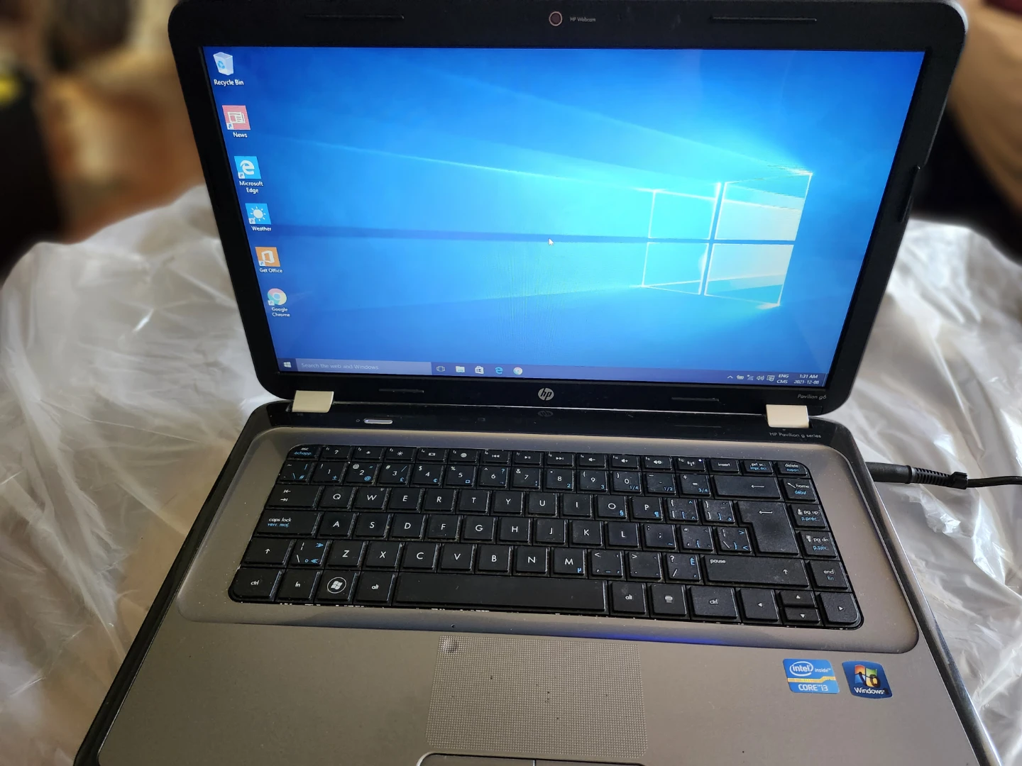 Hp laptop  i3 for parts - photo 5