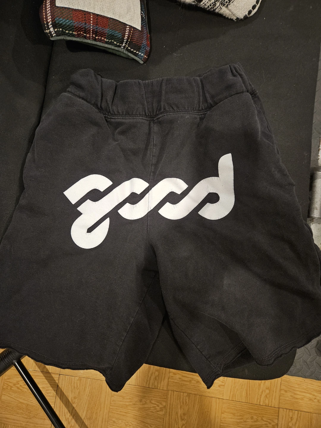 Good Music Merchandise Black Cotton Shorts Size S