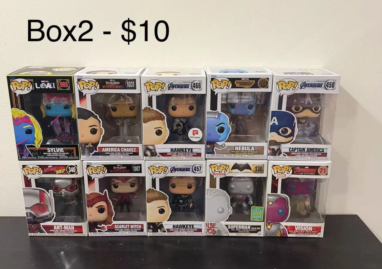 Funko Pop Vinyl Figures - Various Marvel & DC Characters - photo 3