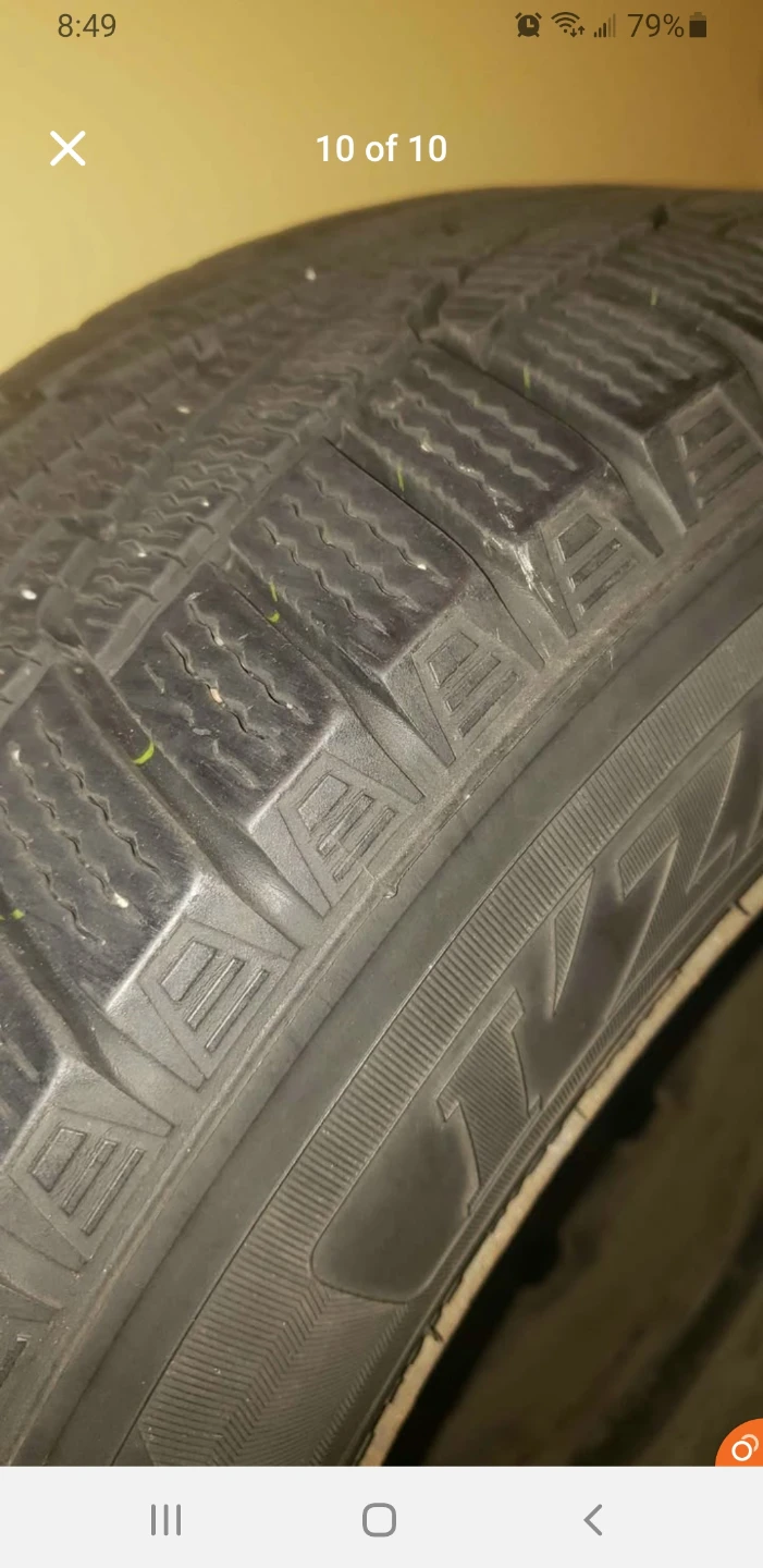 Set of 4 winter tires and rims  205/65/R16 ($230 obo) - photo 3
