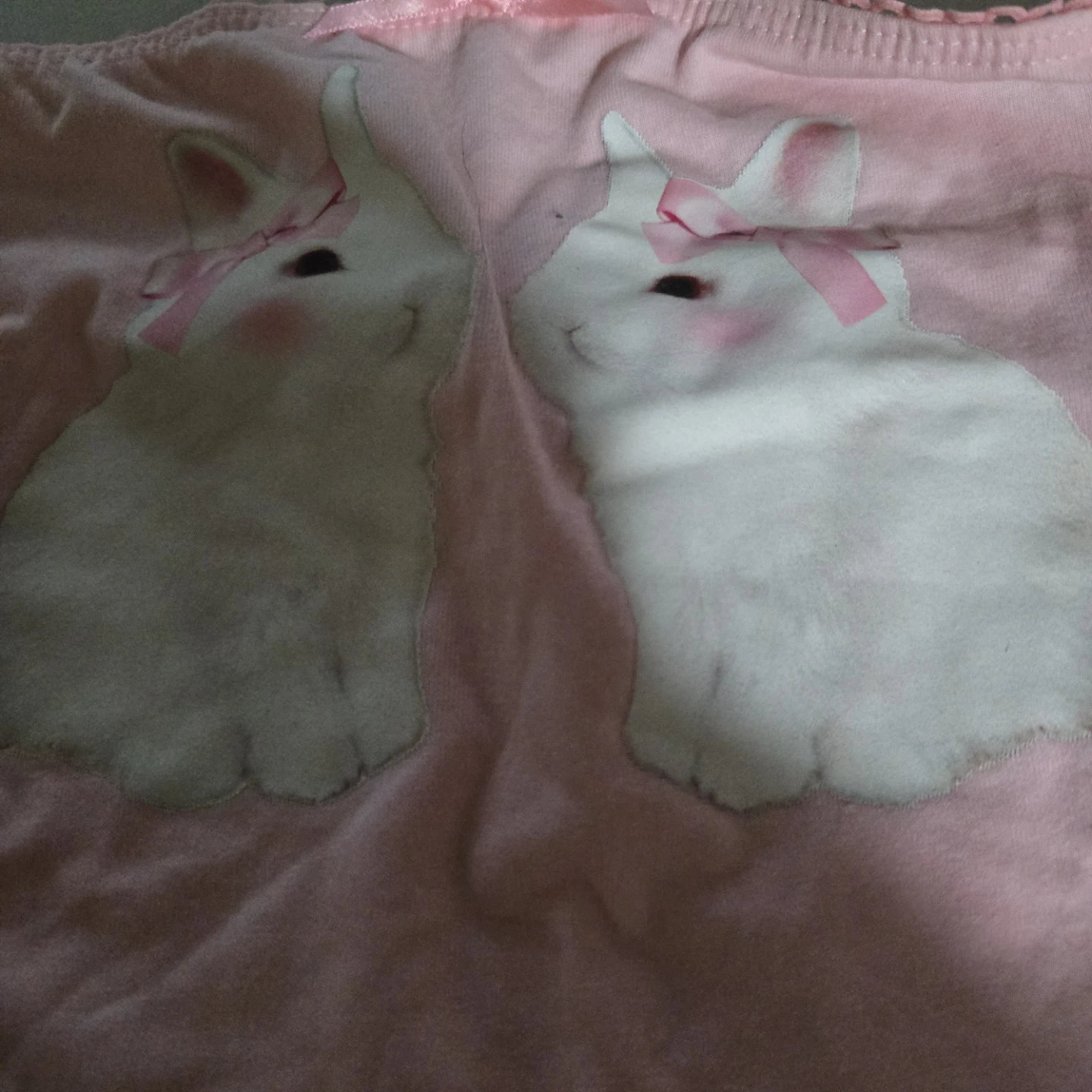 Pink Camisole Top with Bunny Design - photo 2