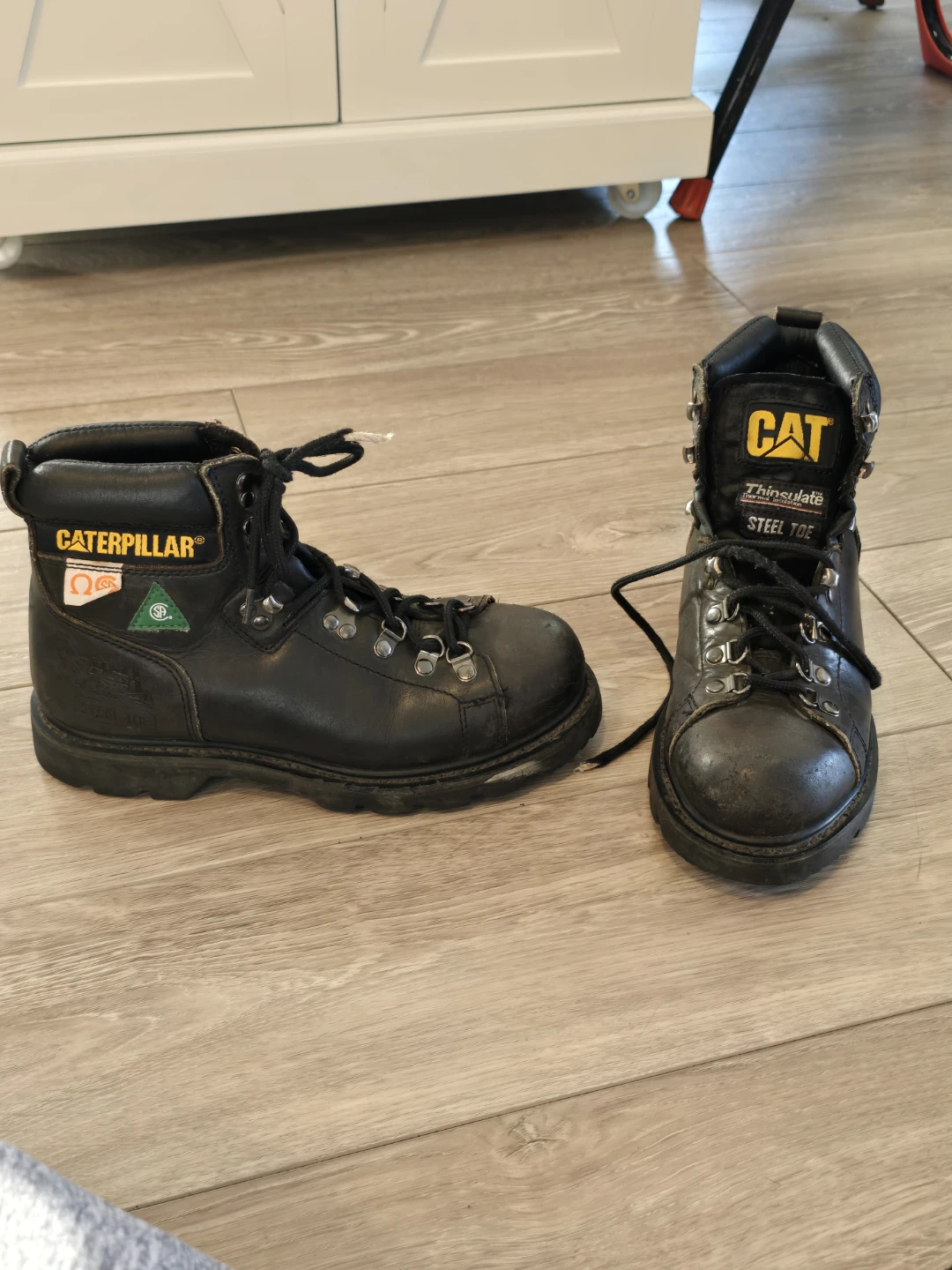 CAT Steel Toe Thinsulate Work Boots