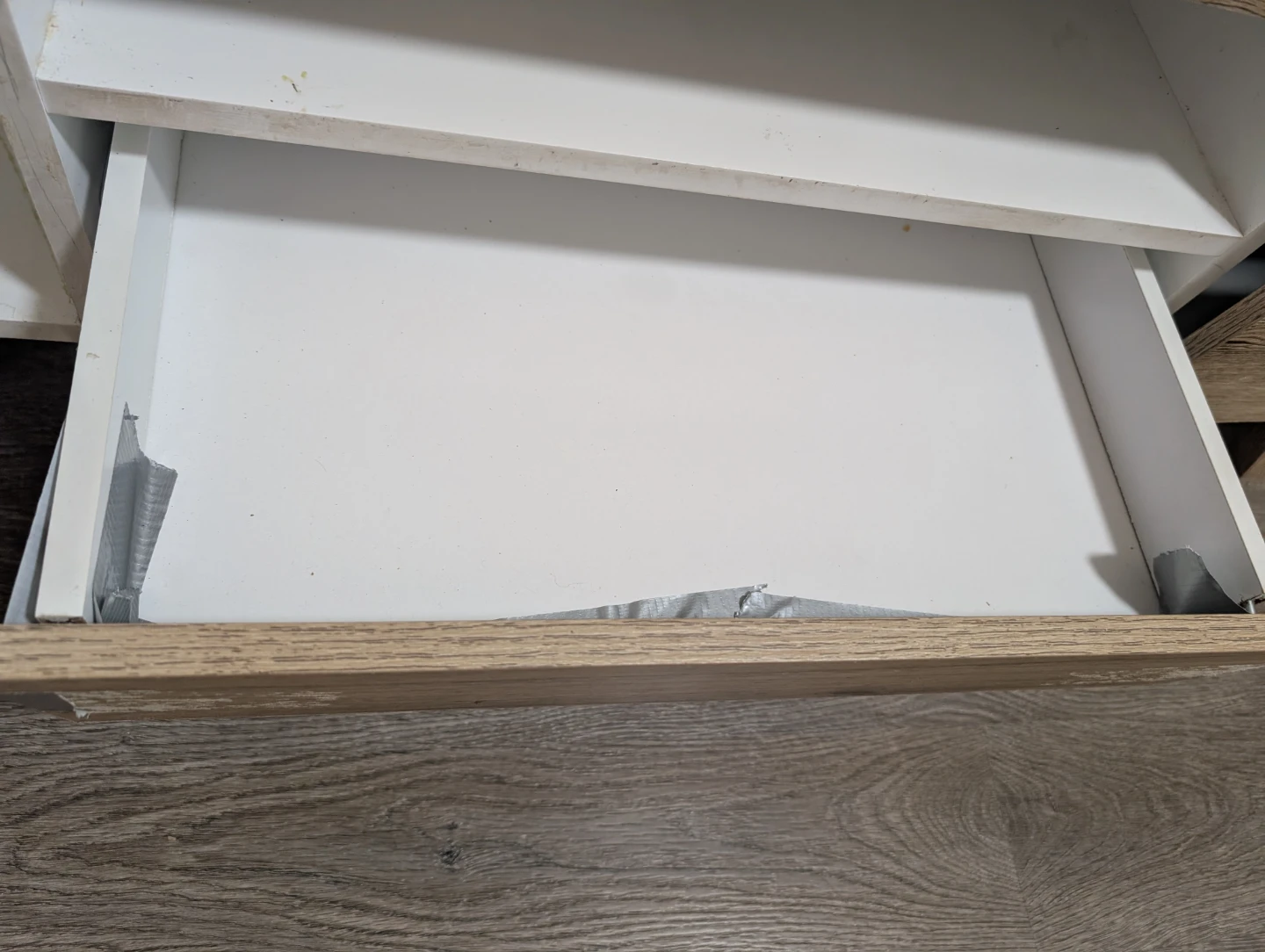 White and Wood Entertainment Unit - photo 2
