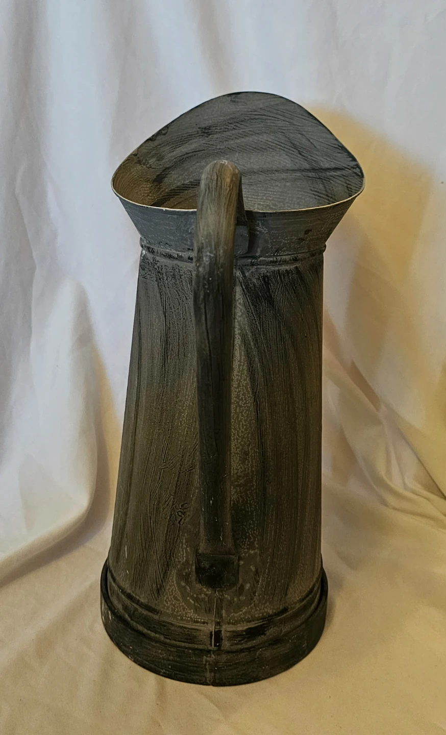 Grey Metal Decorative Pitcher - photo 4