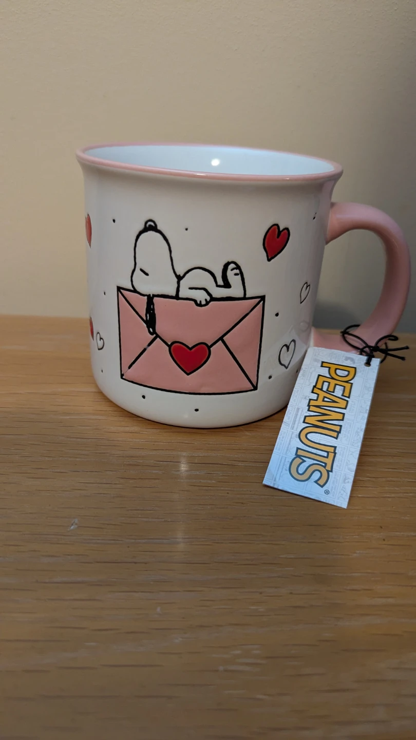 Peanuts Snoopy Be My Valentine Mug brand new