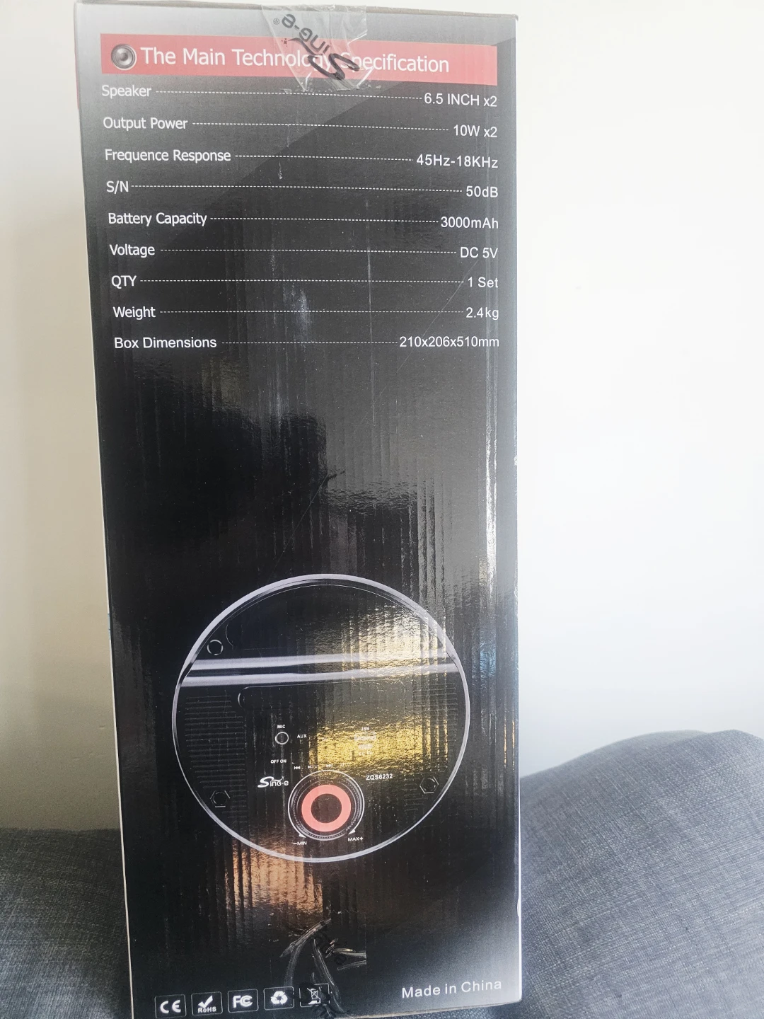 Silu Super Bass Speaker with Microphone