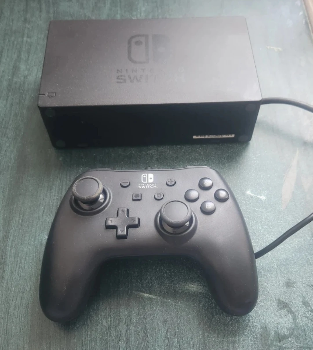 Nintendo Switch Dock and Pro Controller
