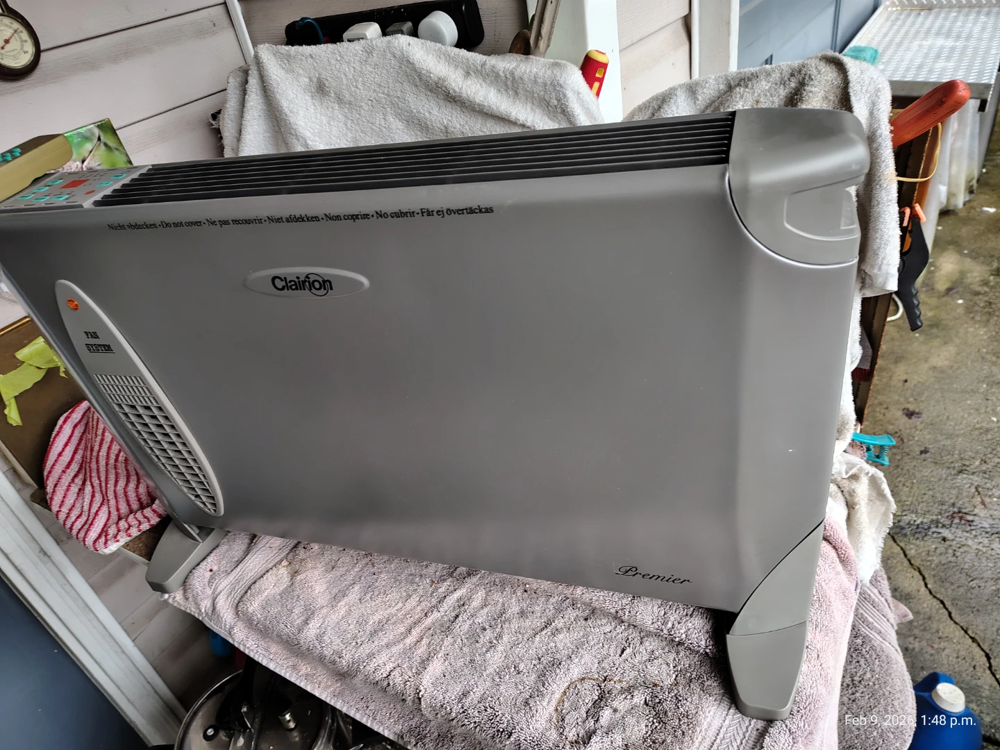 1500 W Deluxe Electronic Silent Panel Heater
