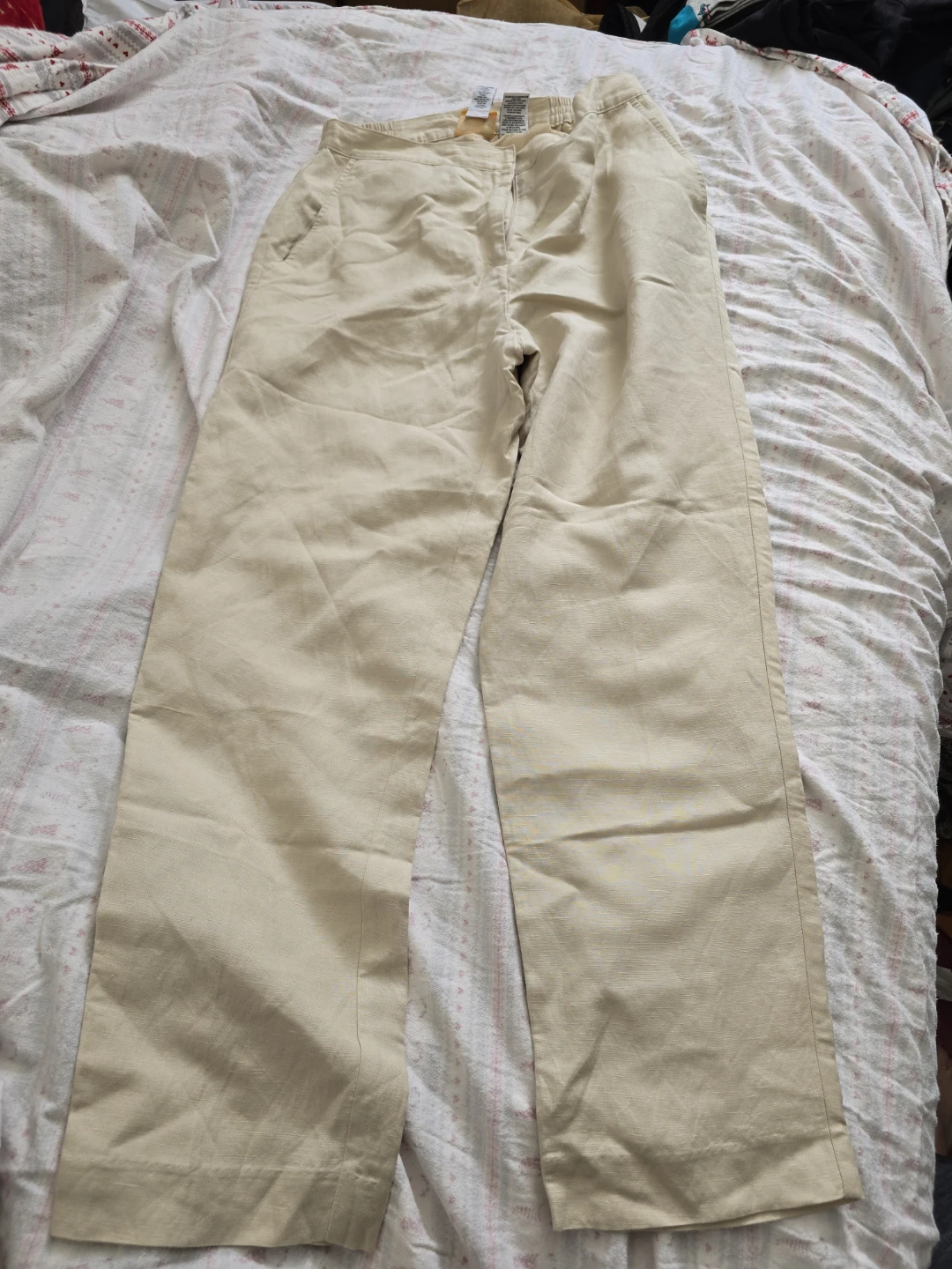 Ruby Rd. Women's Linen Blend Pants Size 8