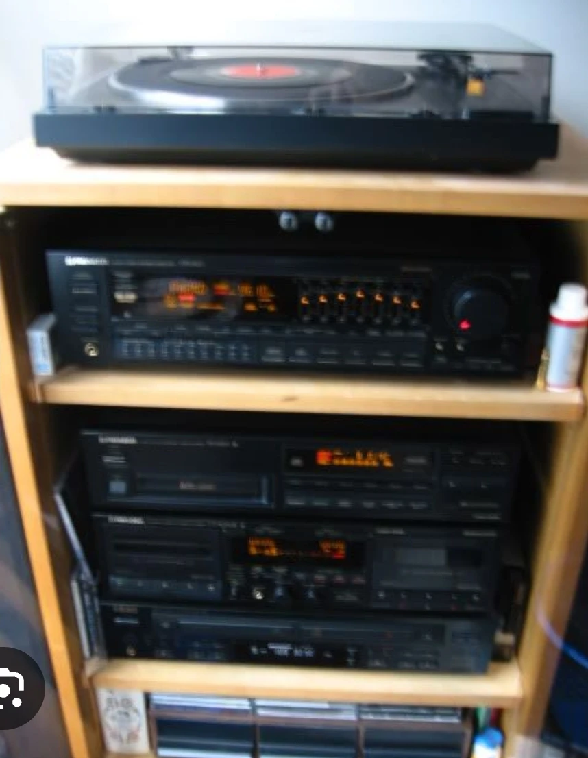 ISO Vintage turntable and receiver