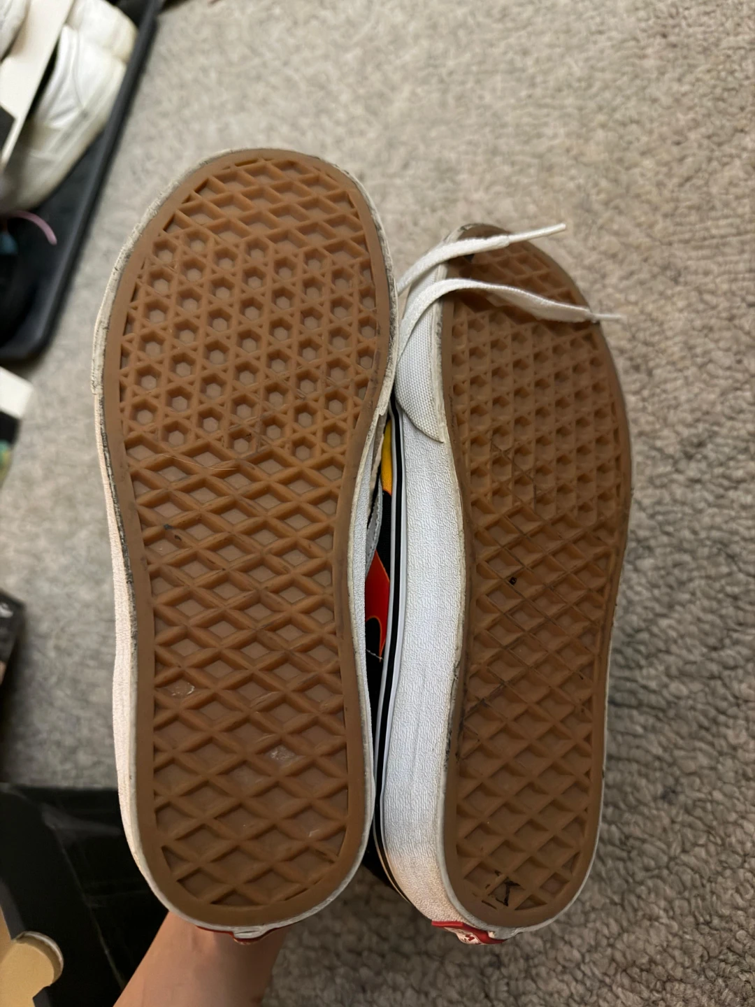 Vans Sk8-Hi Flame Sneakers size 6 - photo 4