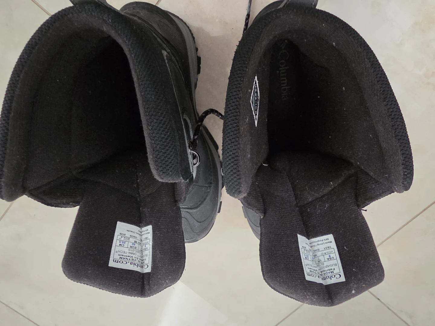 Columbia Snow Boots - 200g Thinsulate - Size 7 Youth - photo 5