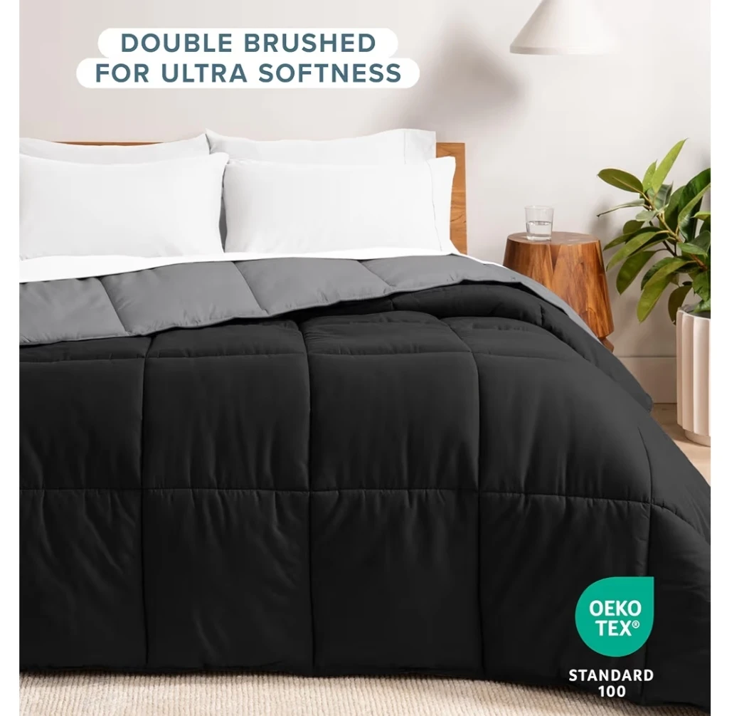 Bare Home Reversible Comforter - Queen - photo 2