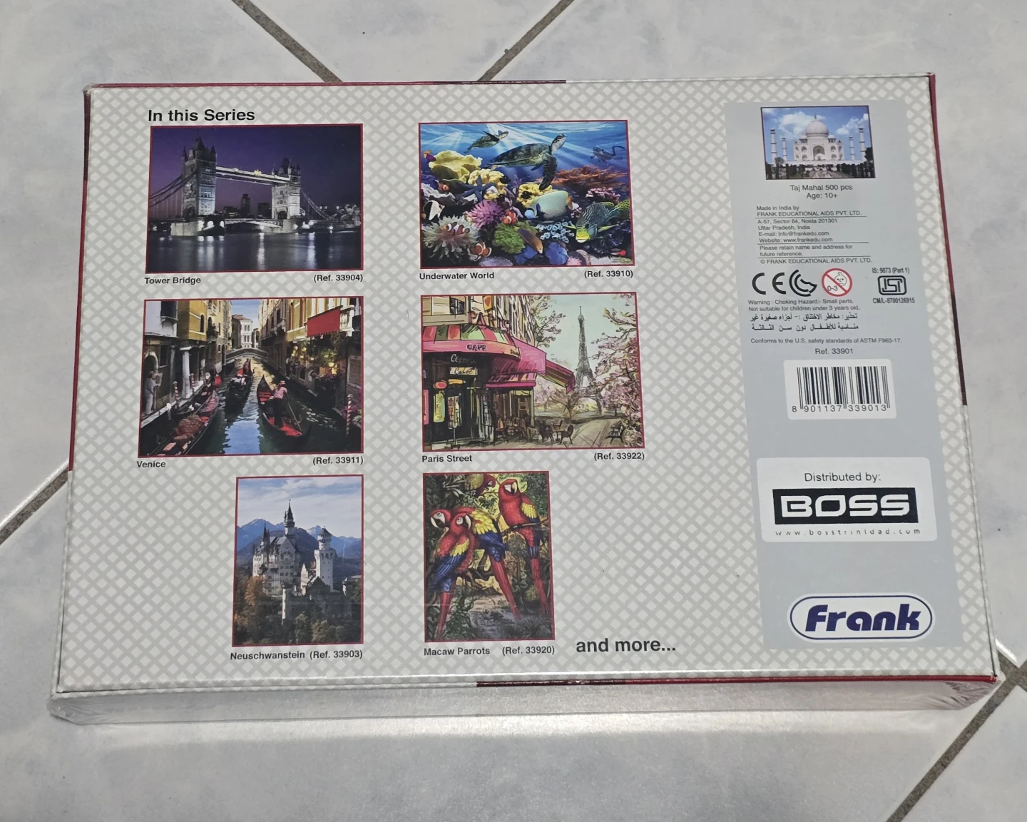 Frank Puzzle Taj Mahal 500 pieces - photo 3