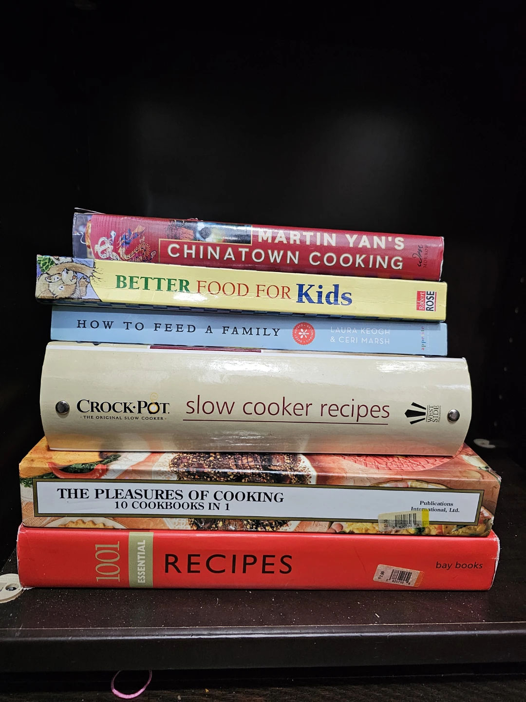 Collection of 5 Cookbooks for only $15 ( Bathurst and Finch )