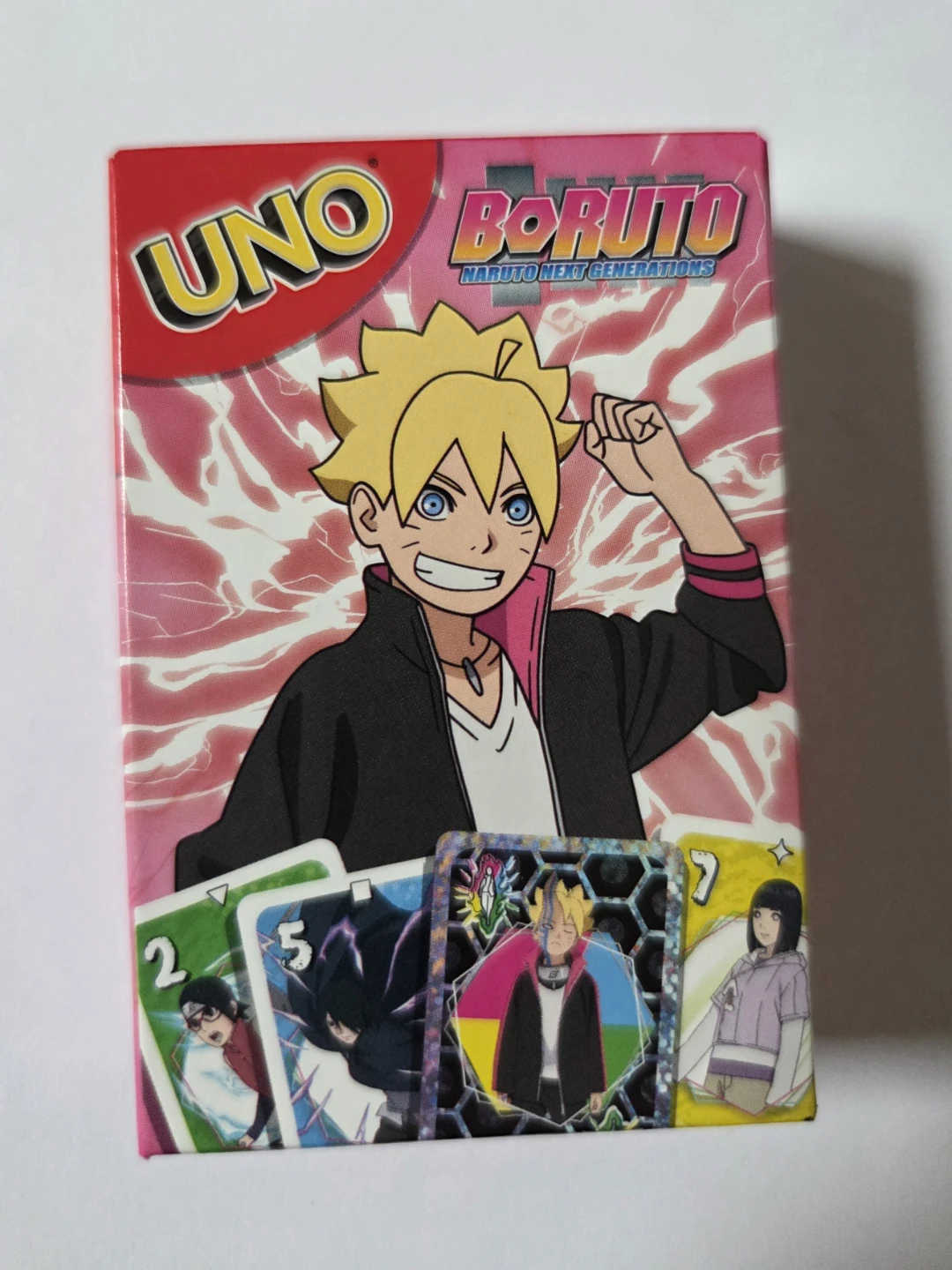 Uno x McDonald's Boruto Cards