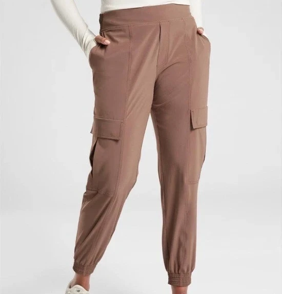 Athleta Chelsea Utility Jogger Brown Size 0