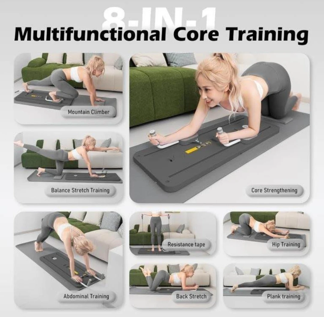 8-in-1 Multifunctional Core Training Fitness Board - photo 4