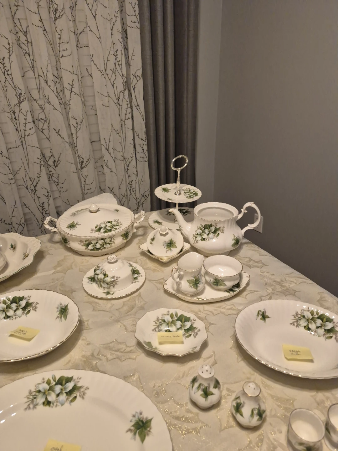 Vintage Floral Bone China Dinnerware Set royal albert - photo 4