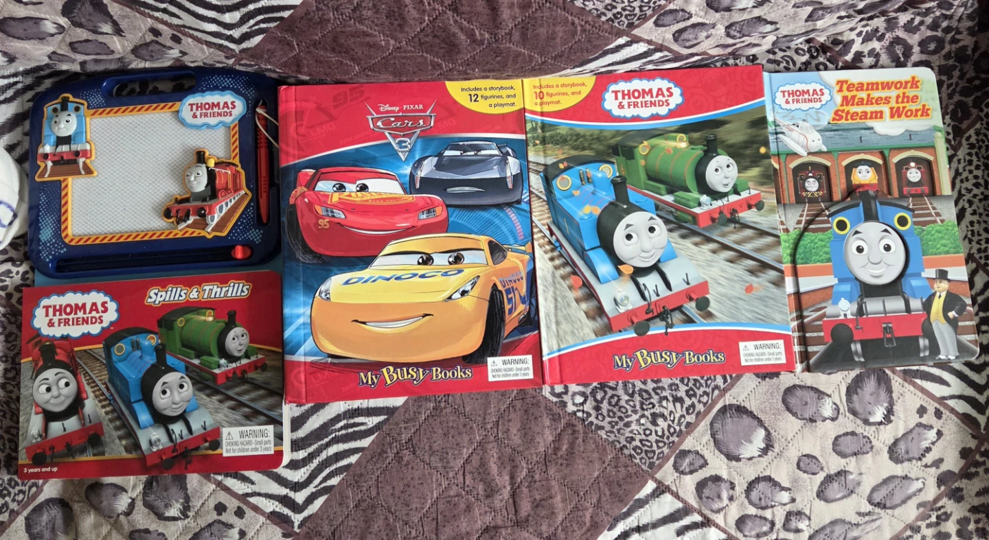 Thomas & Friends and  Cars Busy Books