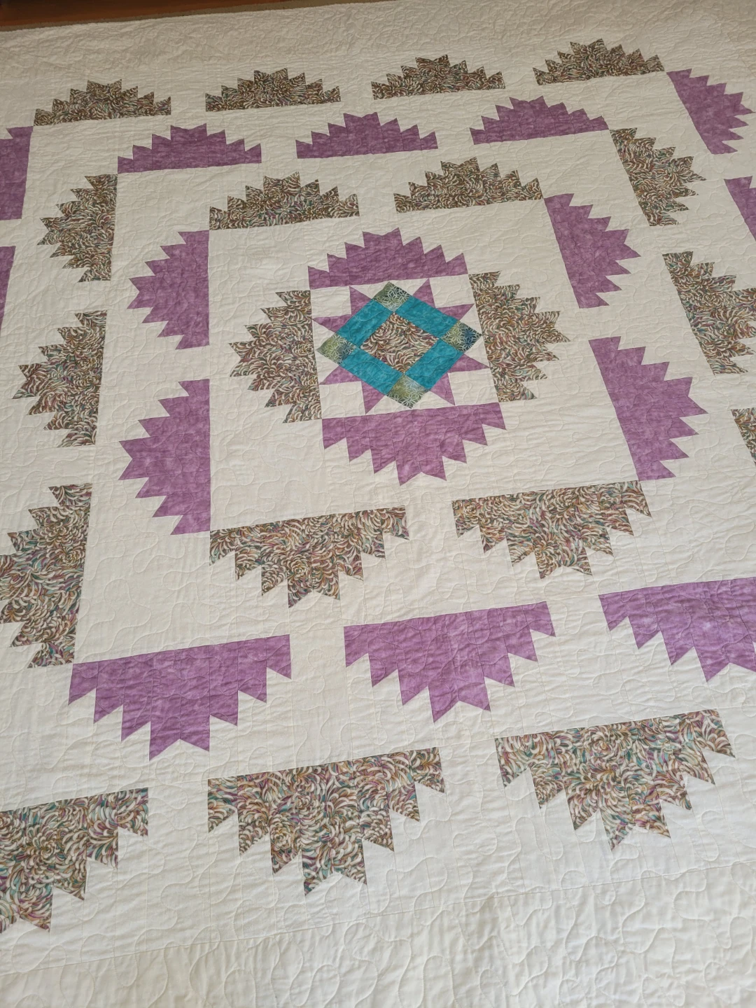 1/2 Off Cottage Chic Custom Handmade Patchwork Quilt - photo 3