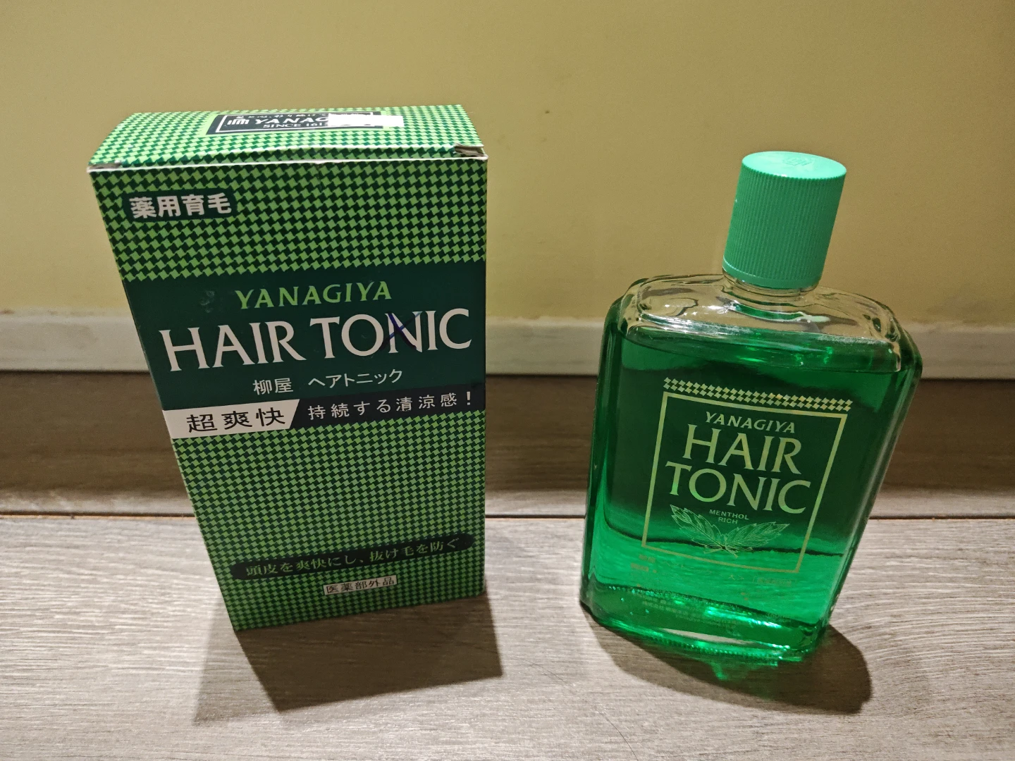 Yanagiya Hair Tonic with Menthol
