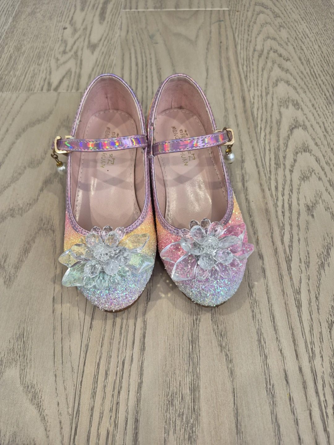 Girls Glitter Rainbow Shoes - photo 3