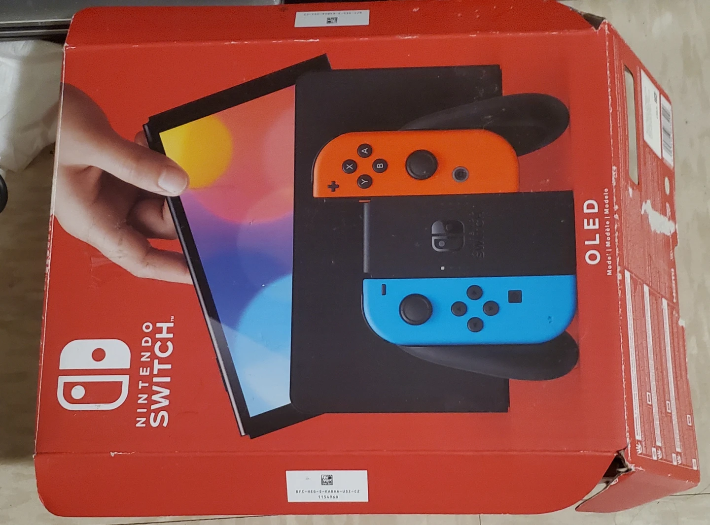 Nintendo Switch OLED Model Console - photo 4