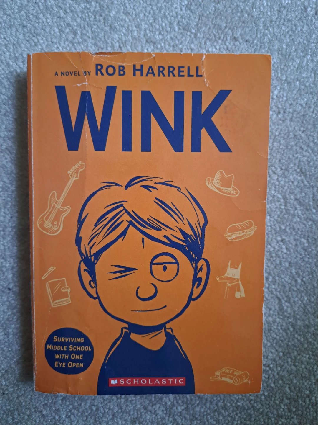 Wink by Rob Harrell Novel