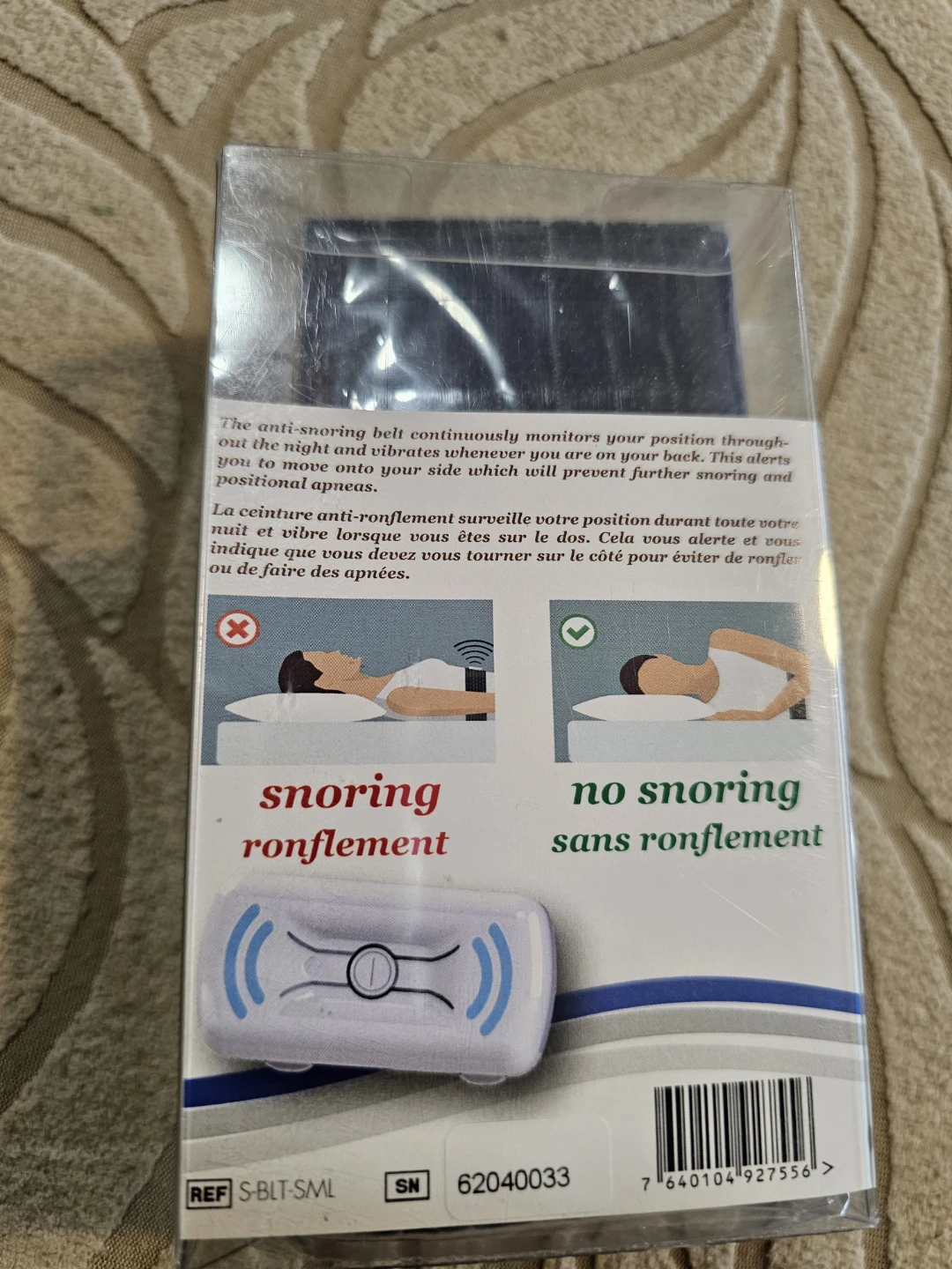 Best in Rest Anti-Snoring Electronic Belt S/M/L 🥕 - photo 2