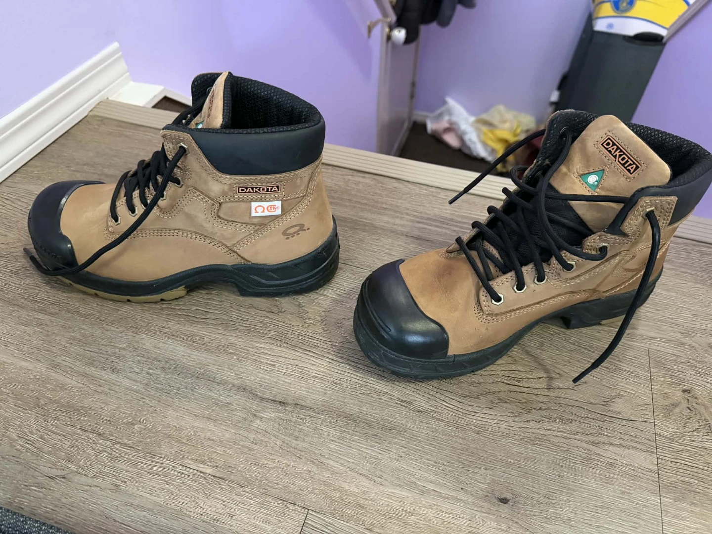 Dakota Work Boots Size 8
