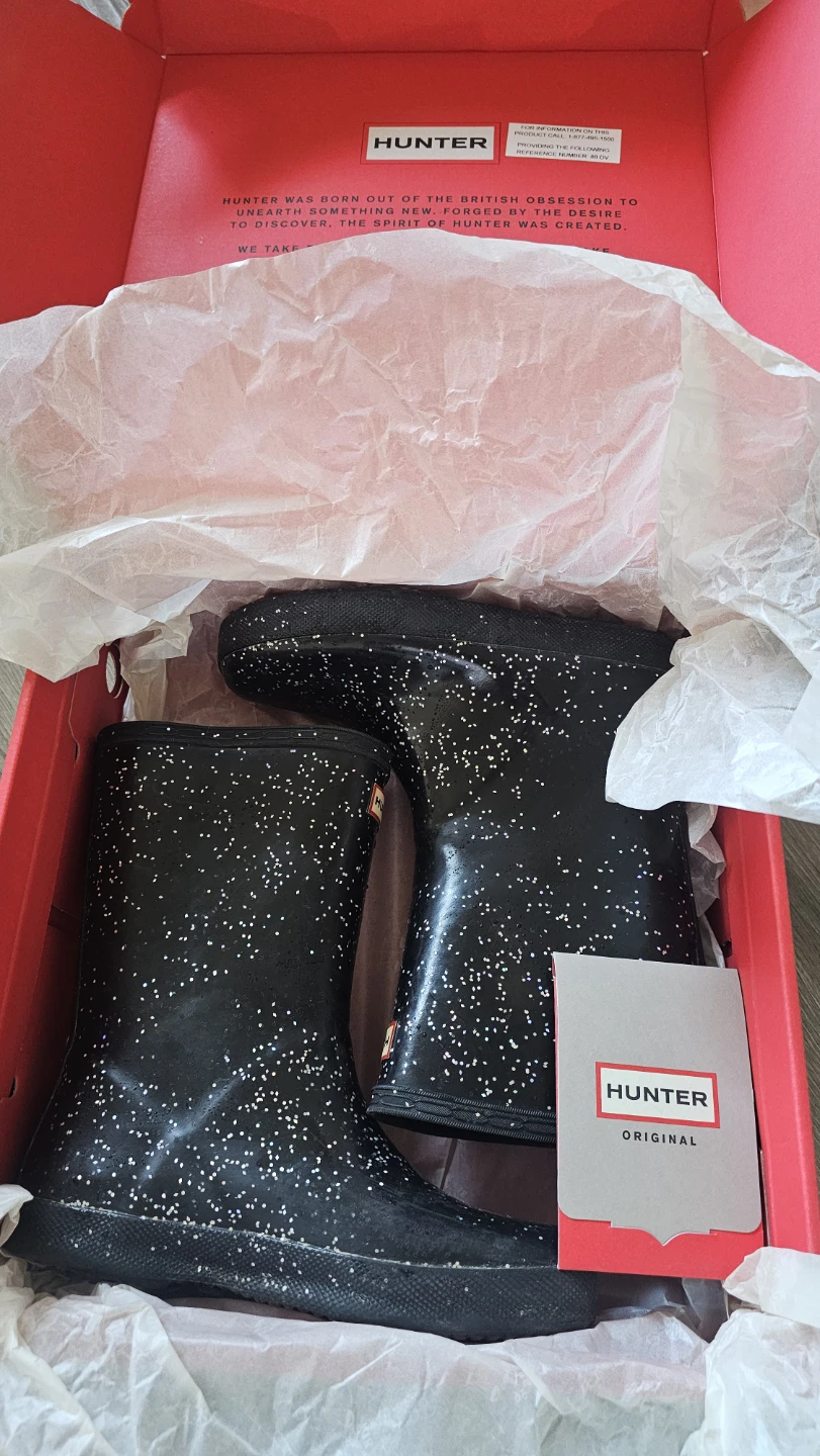 Hunter Kids K First Classic Giant Glitter Rain Boots - photo 2