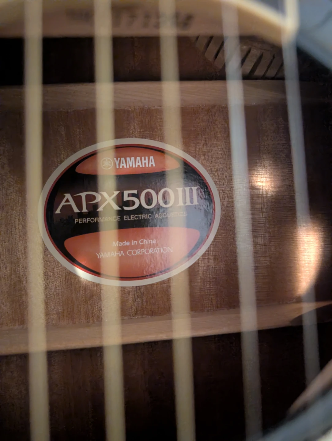 Yamaha Electric/Acoustic Guitar in Gig Bag - photo 4