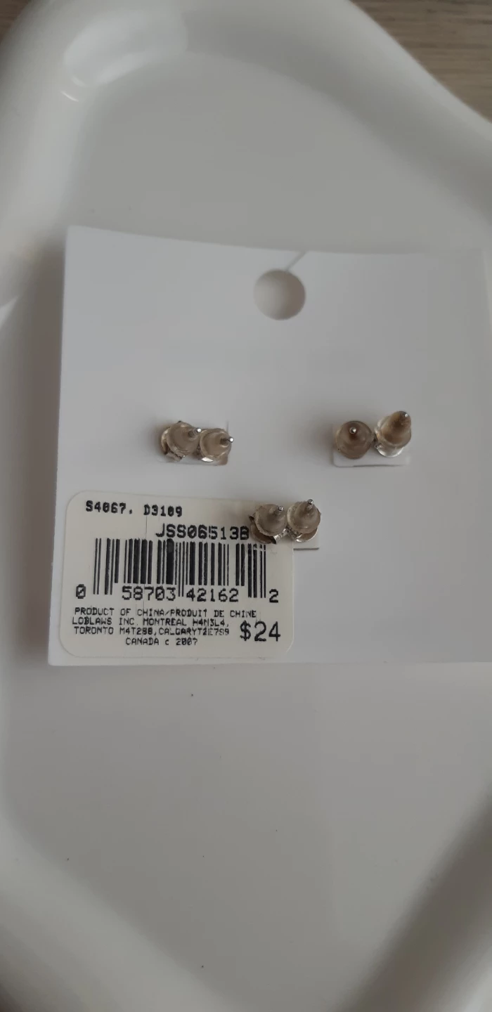 Joe Fresh Sterling Silver Crystal Earrings Set - photo 3