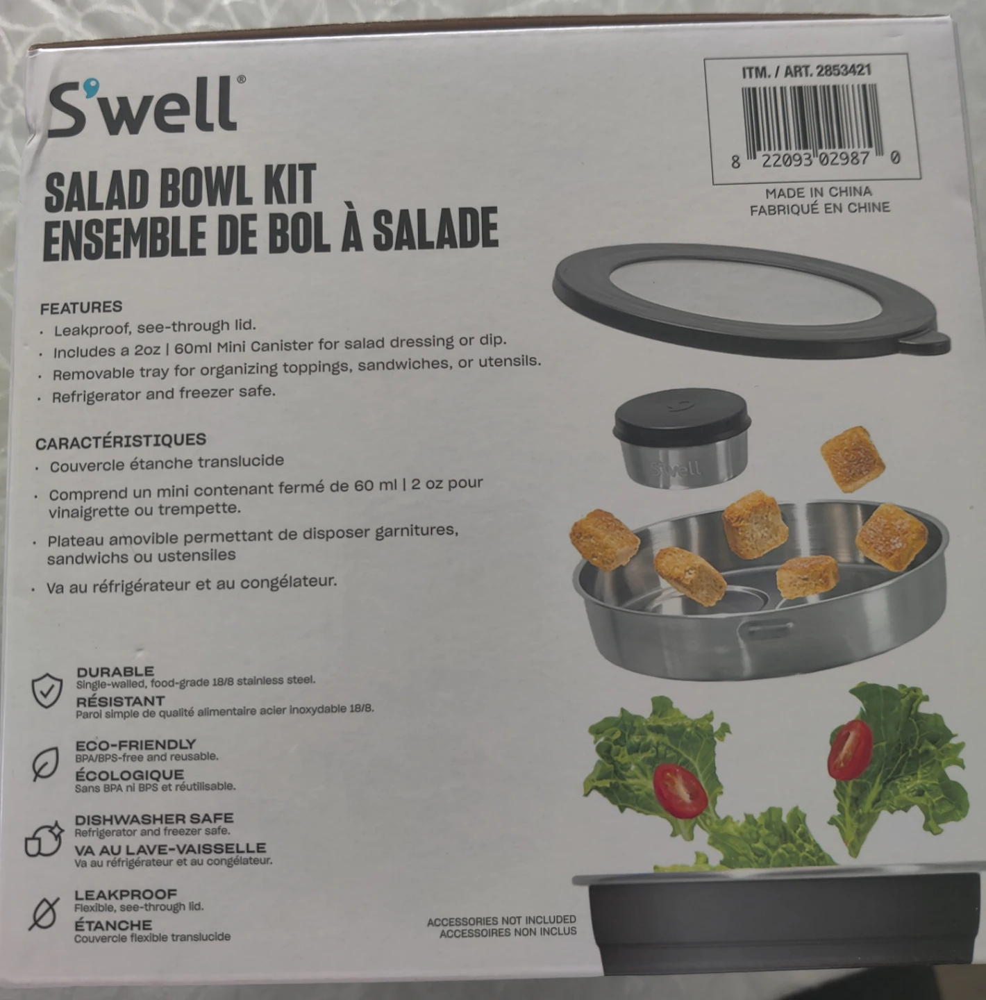 S'well Bento Box and Salad Bowl Kit - photo 2