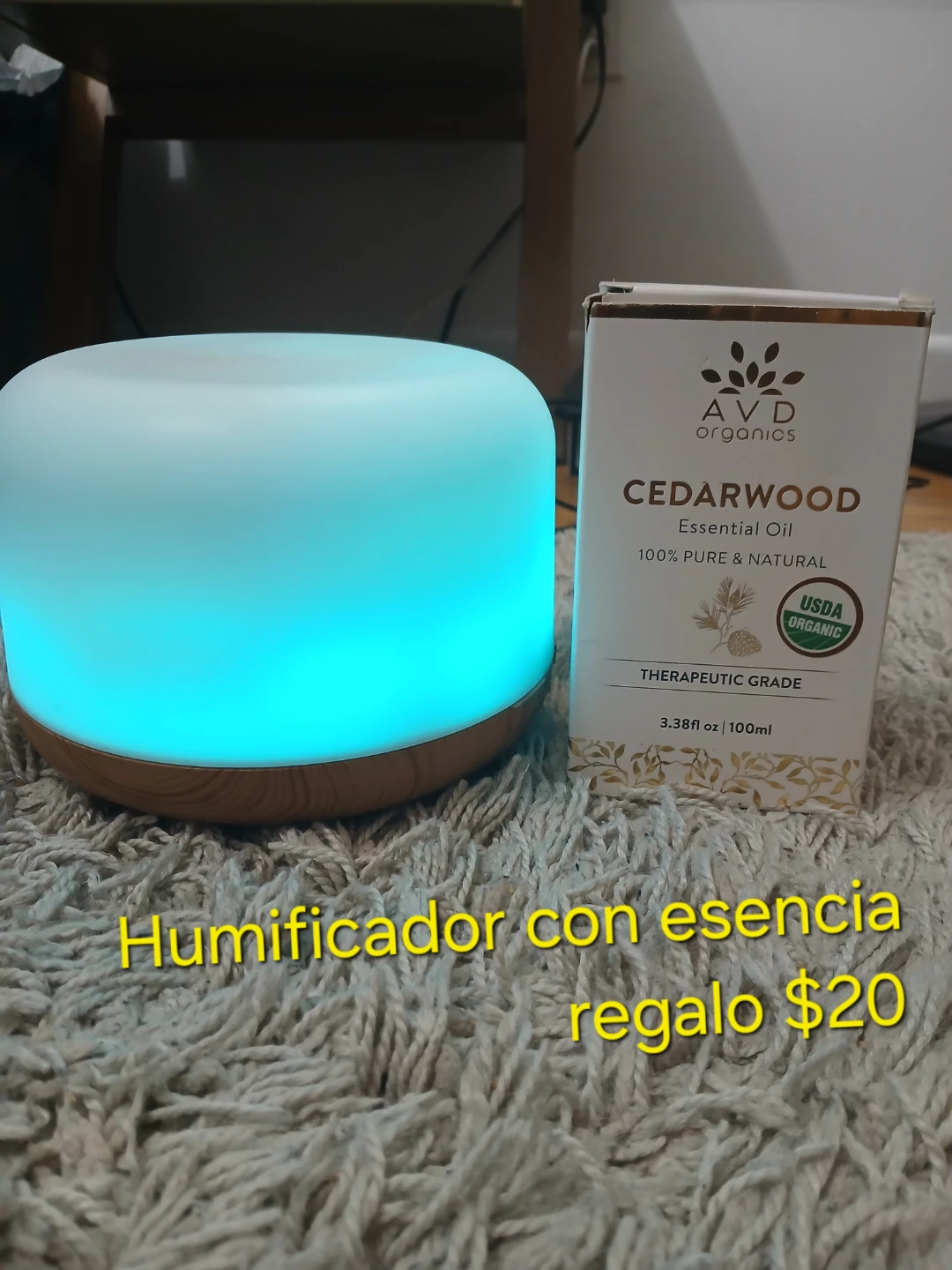 AVD Organics Cedarwood Essential Oil Diffuser