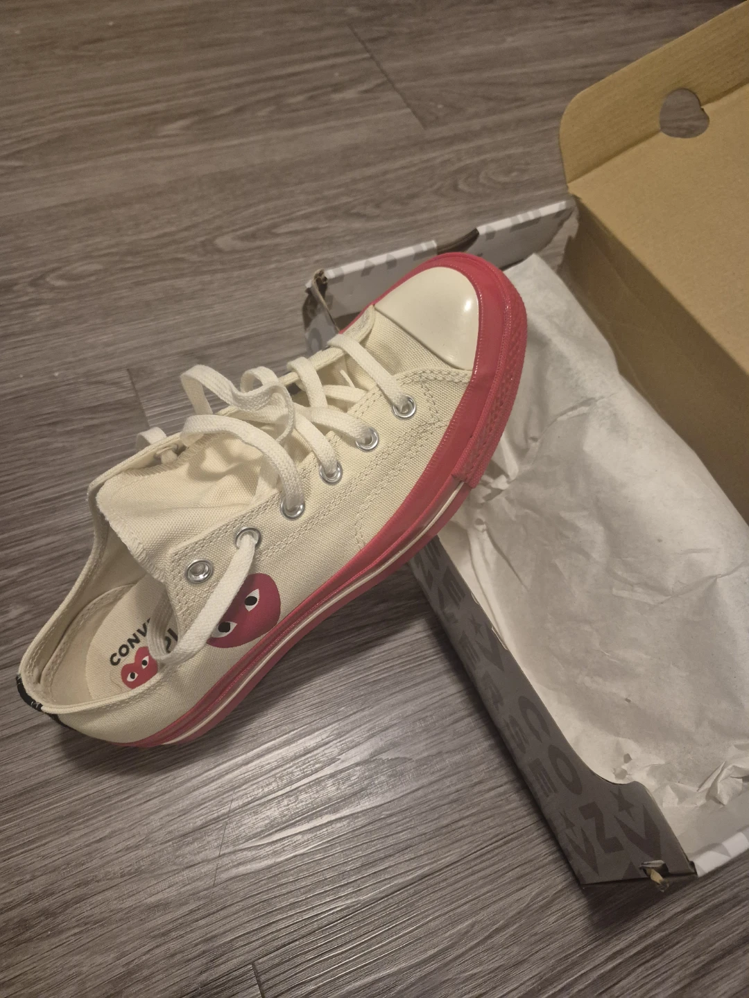 Comme des Garçons PLAY x Converse Chuck Taylor All-Star Sneakers