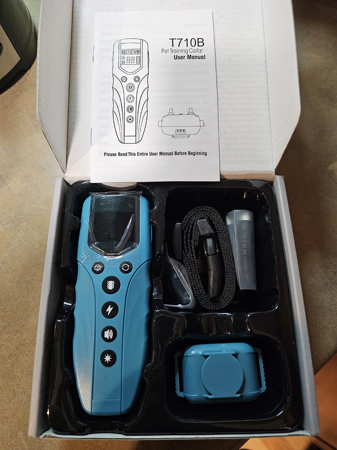 T710B Pet Training Collar with Remote