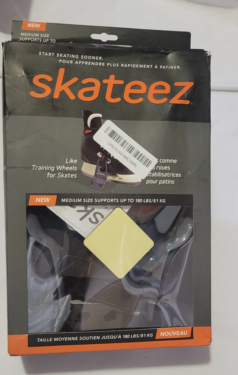 Skateez Medium Size Ice Skate Training Wheels 🏆