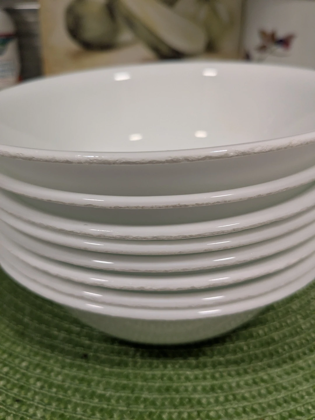 Corelle White Bowls - Set of 8