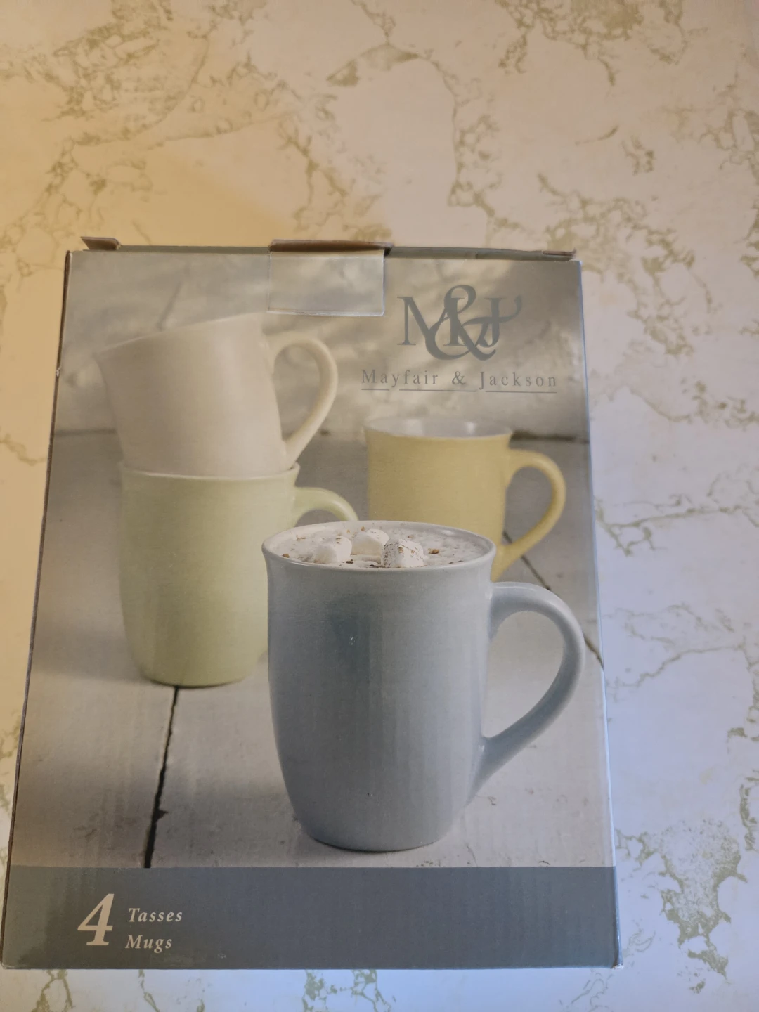 Mayfair & Jackson 4 Mugs Set