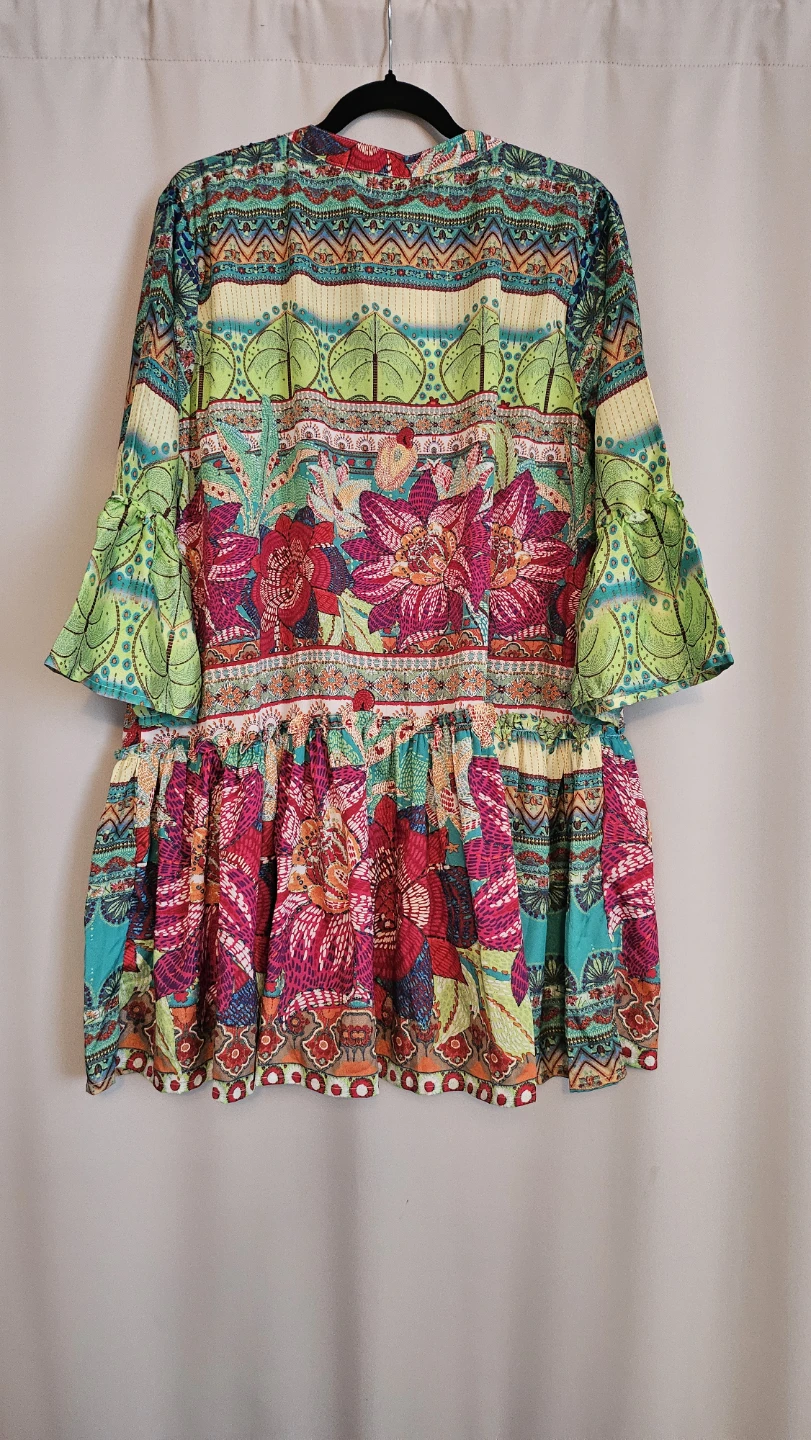 True Colours Bohemian Print Tunic Top - photo 2