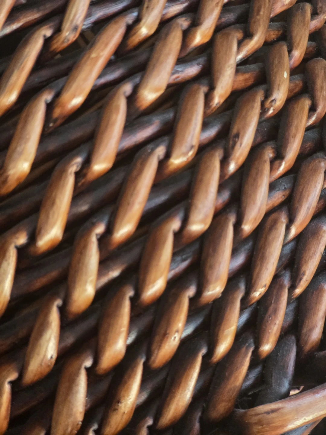 Woven Rattan Basket 14" - photo 2