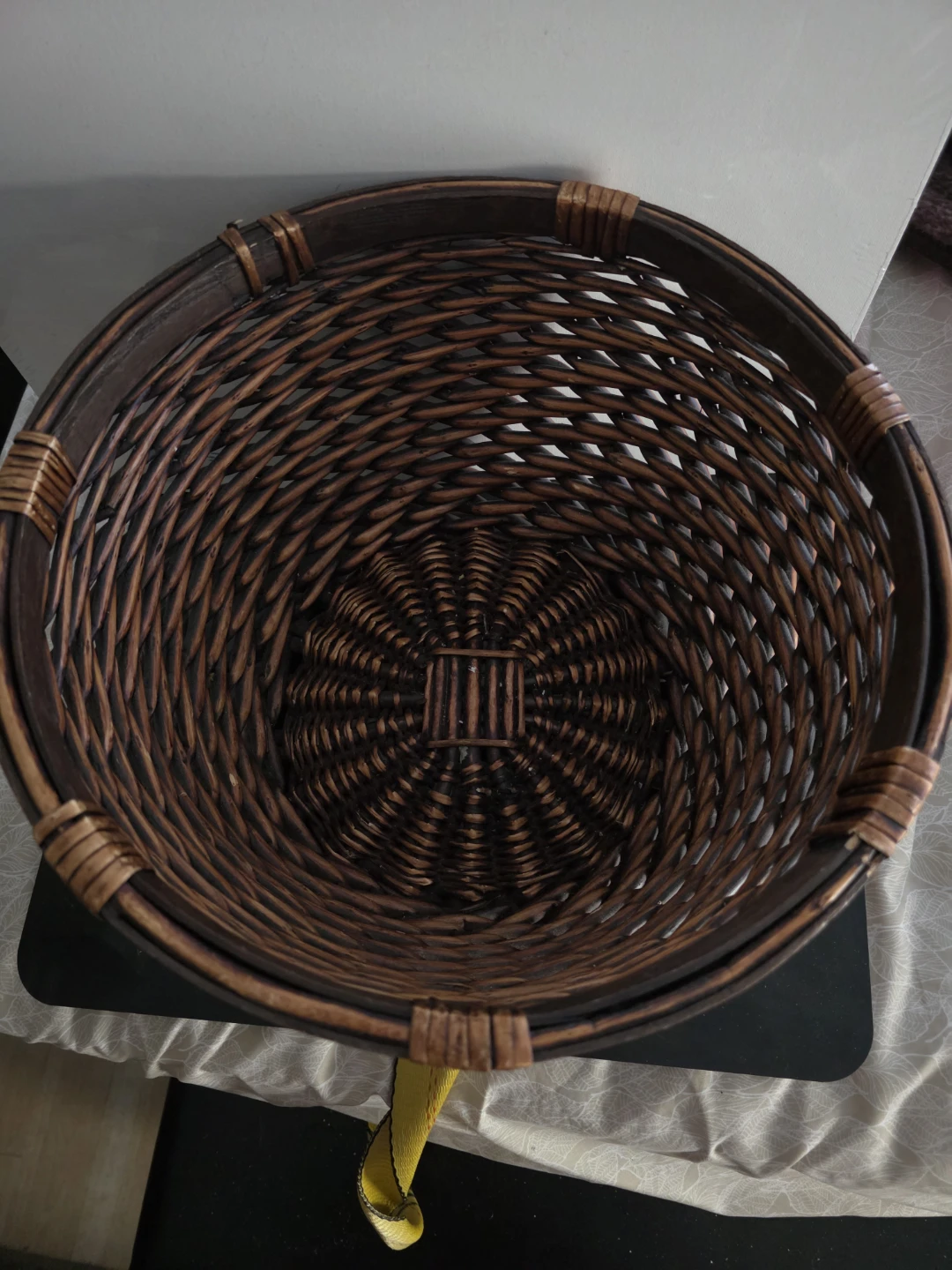 Woven Rattan Basket 14" - photo 4
