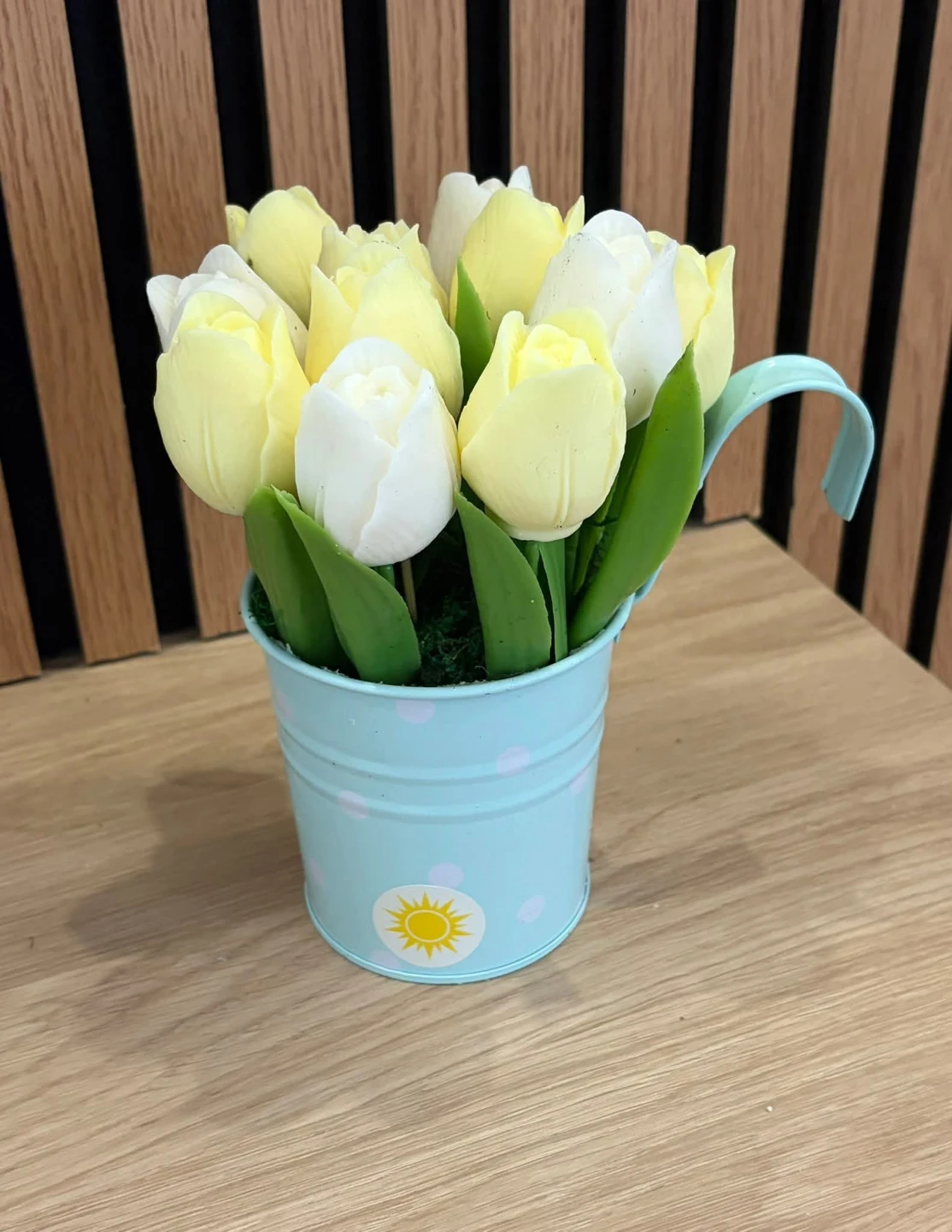 Bouquet of soap tulips - photo 3