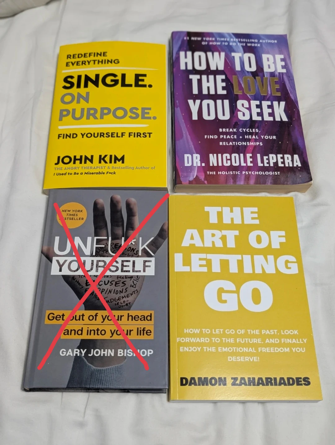 Self-Help Books: Kim, Lepera, Bishop, Zahariades