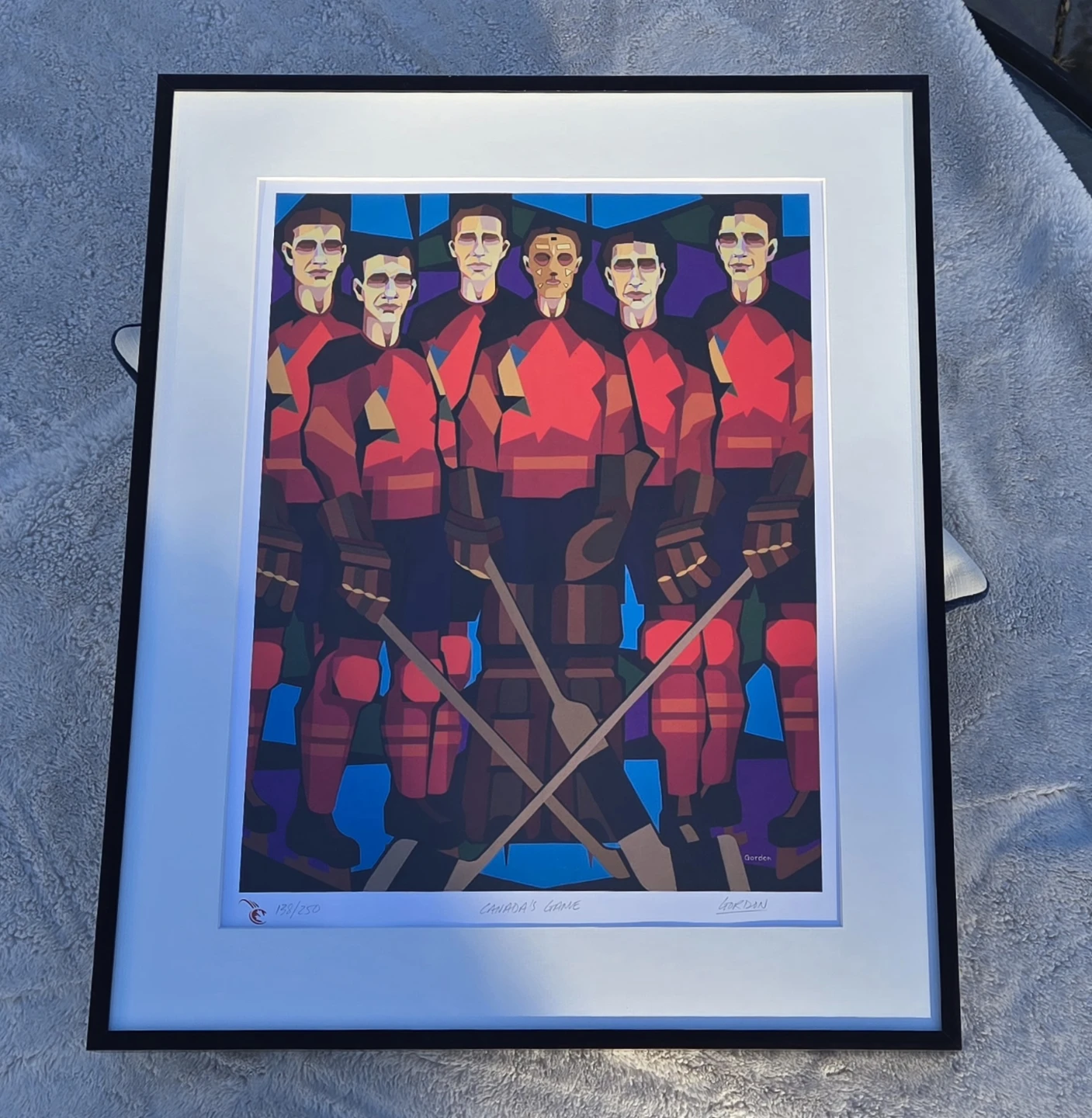 "Canada's Game" Gordon Milne Signed/Editioned (#138/250)