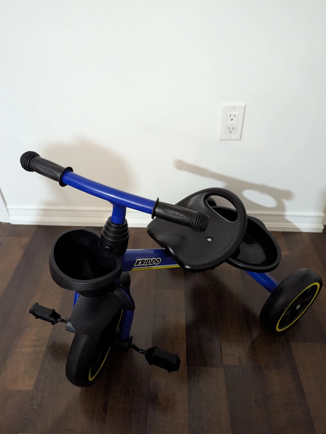 KRIDDO Kids' Tricycle - Blue - photo 2
