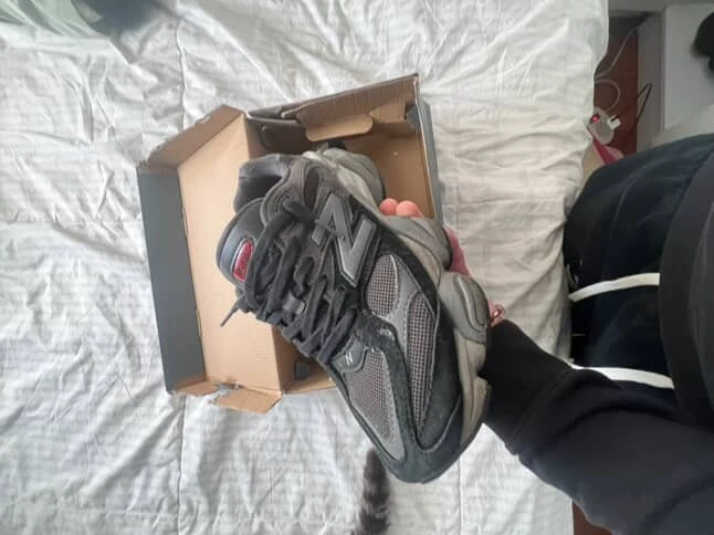 New Balance 9060 Lifestyle Sneakers - Black Grey - photo 2